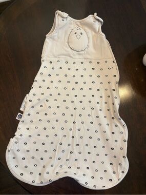 Nested bean weighted sleep sack